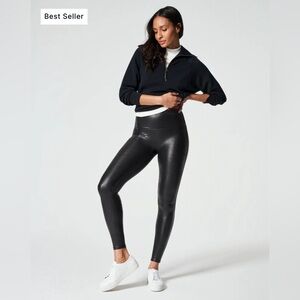 Spanx Faux Leather Leggings